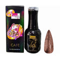 Gel Ojo de Gato Opal Cafe Fantasy Nails
