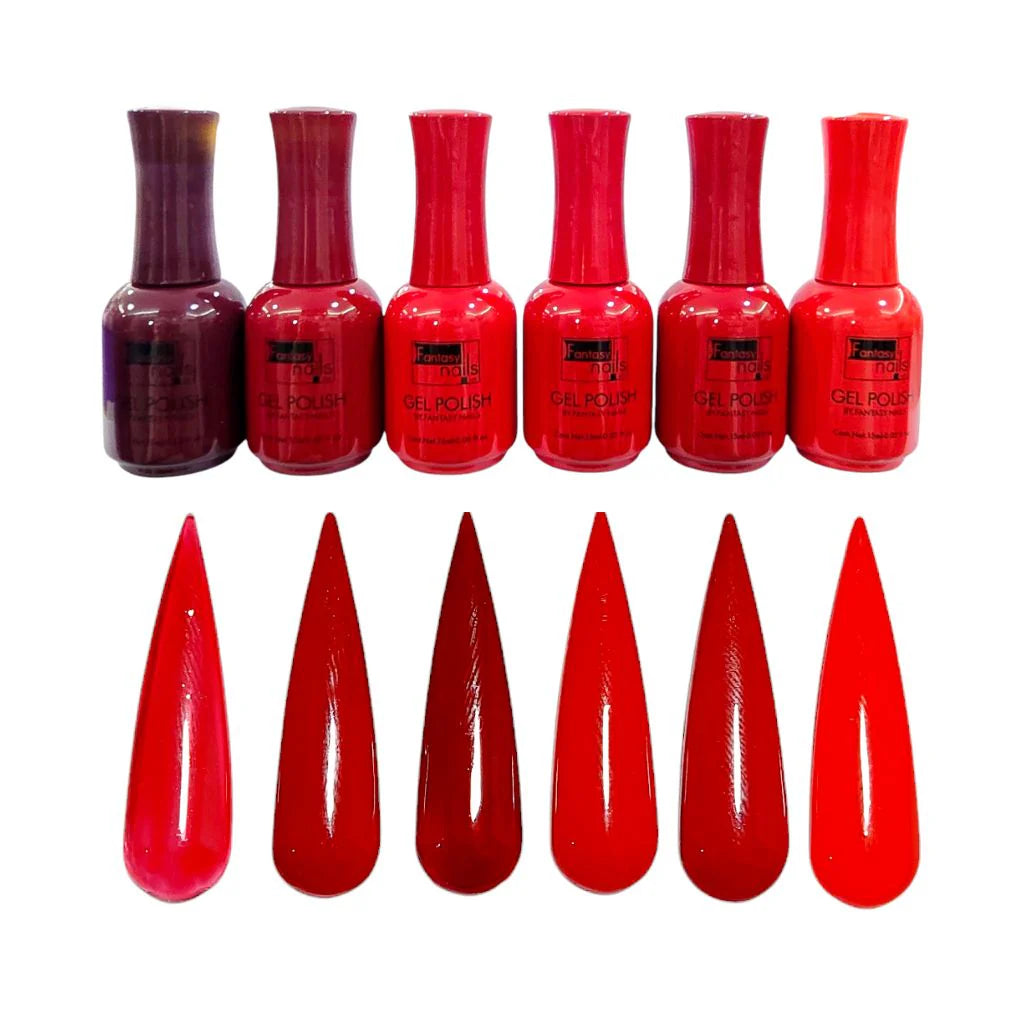 Colección Red Wine Fantasy Nails