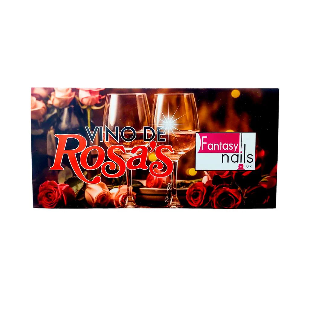 Colección Vino De Rosas Fantasy Nails