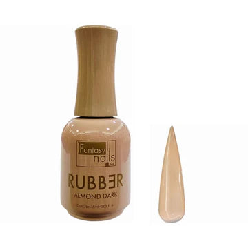 Gel Rubber Almond Dark Fantasy Nails
