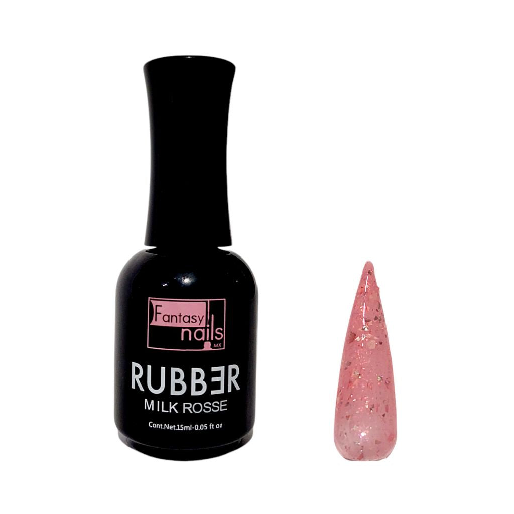 Gel Rubber Milk Rosse Fantasy Nails