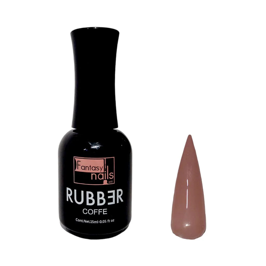 Gel Rubber Coffe Fantasy Nails