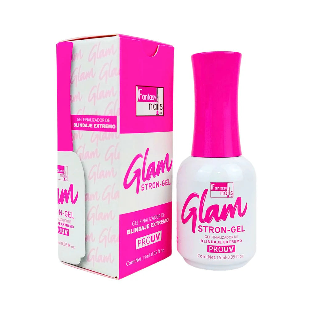 Gel Top Stron Glam Fantasy Nails